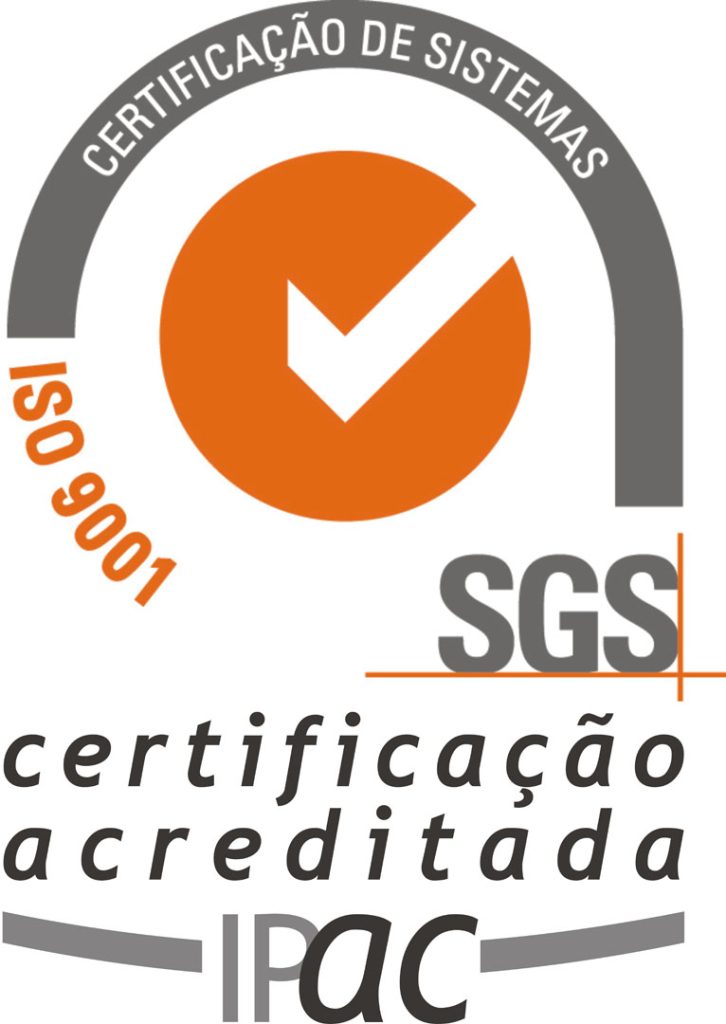 Certificado de Conformidade e Qualidade - NP EN ISO 9001